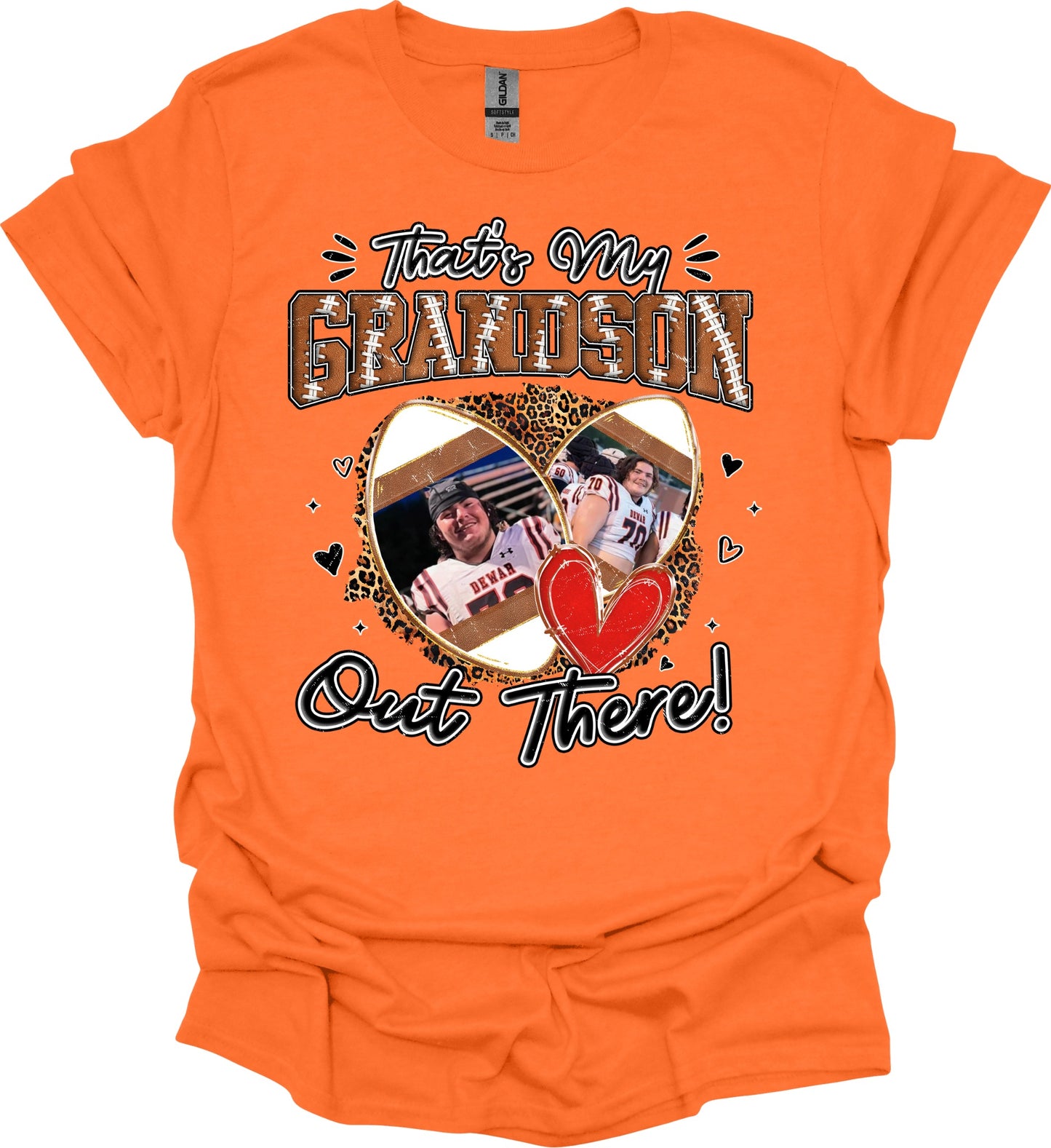 PERSONALIZED That’s My Grandson Out There football top