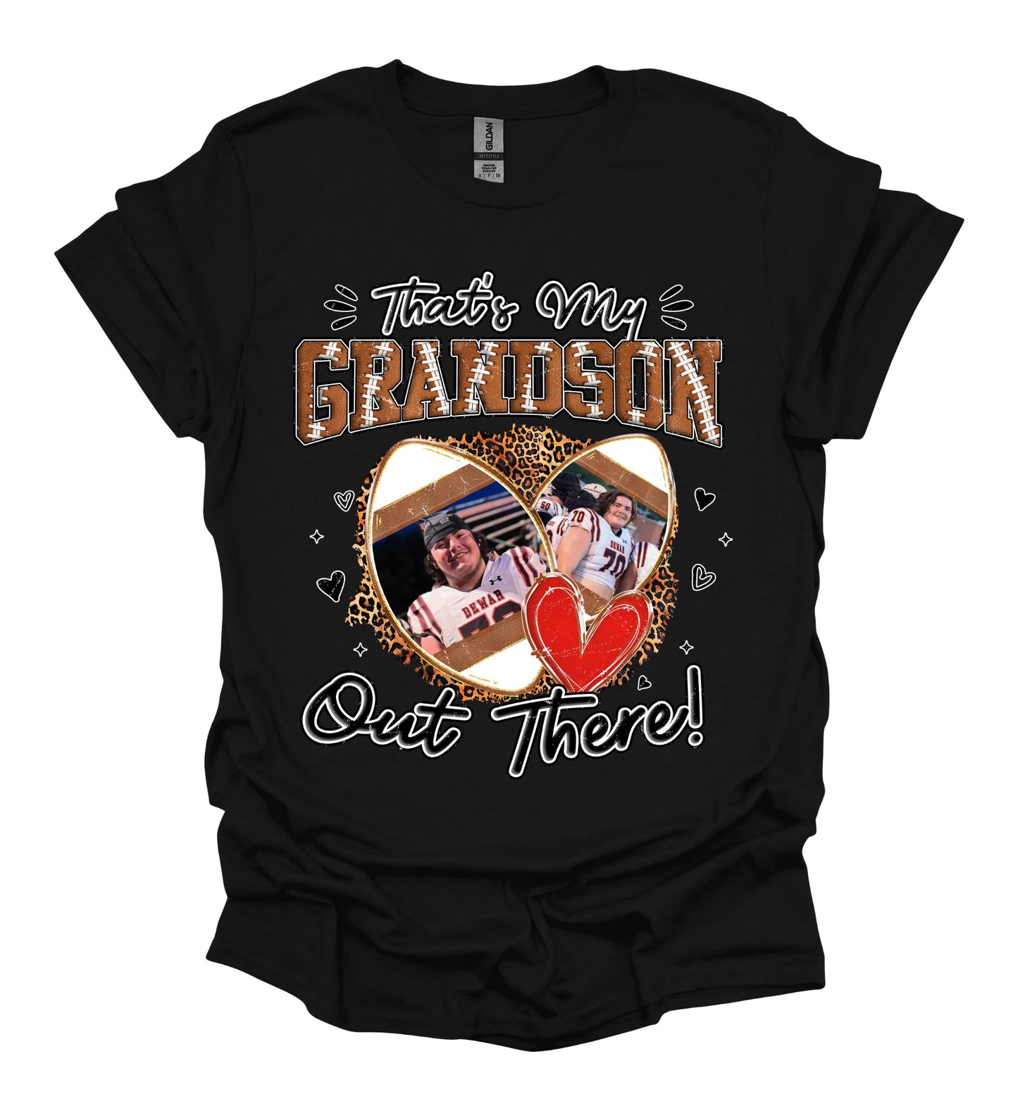 PERSONALIZED That’s My Grandson Out There football top