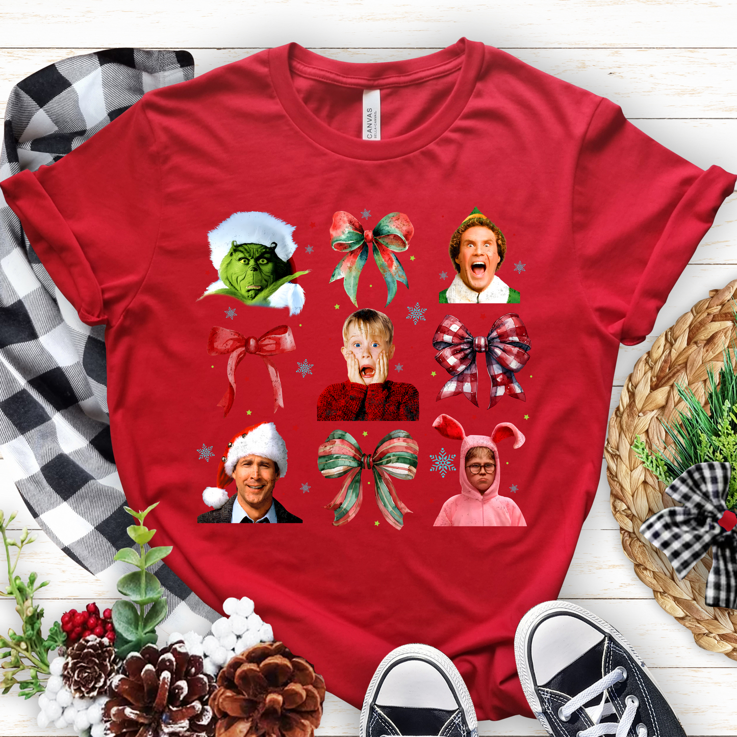 Classic Christmas Movie Bow Couture