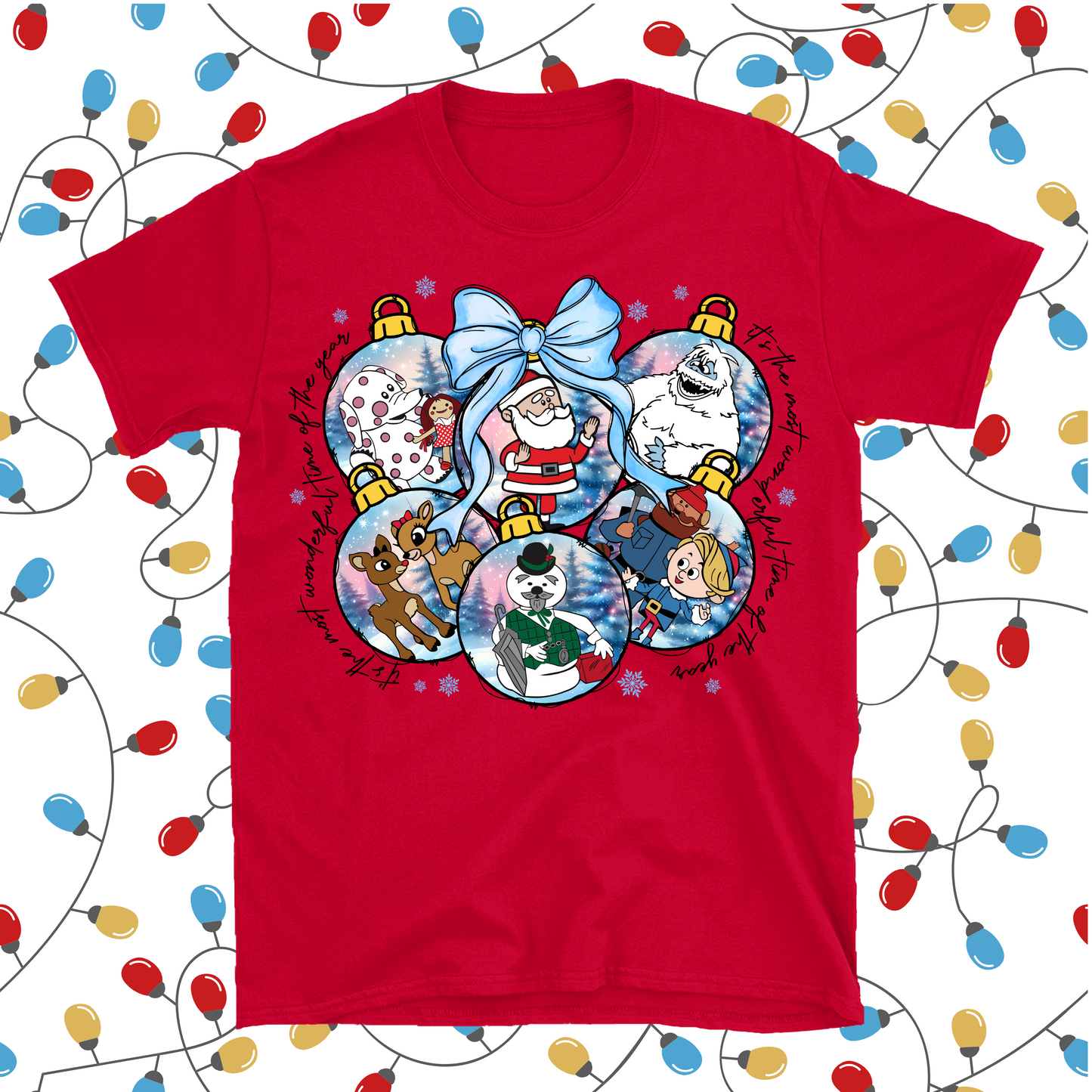 Classic Rudolph the Red-Nosed Reindeer It’s The Most Wonderful Time Of The Year