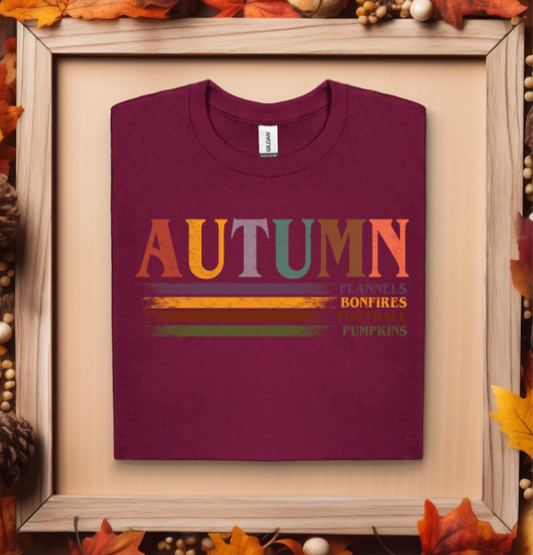 Autumn Flannels, Bonfires, Footballs, Pumpkins