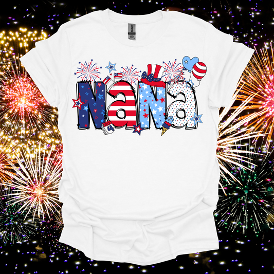 Nana 4th of July Shirt