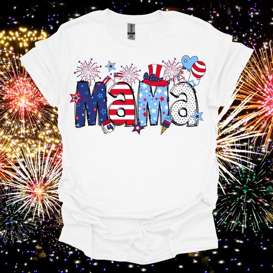 Mama 4th of July Shirt