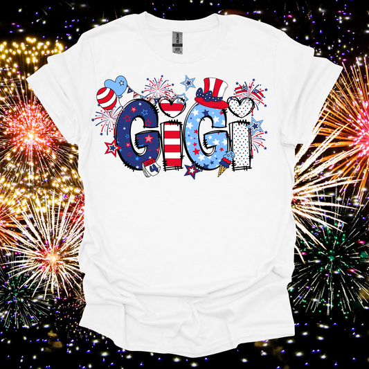 Gigi 4th of July Shirt