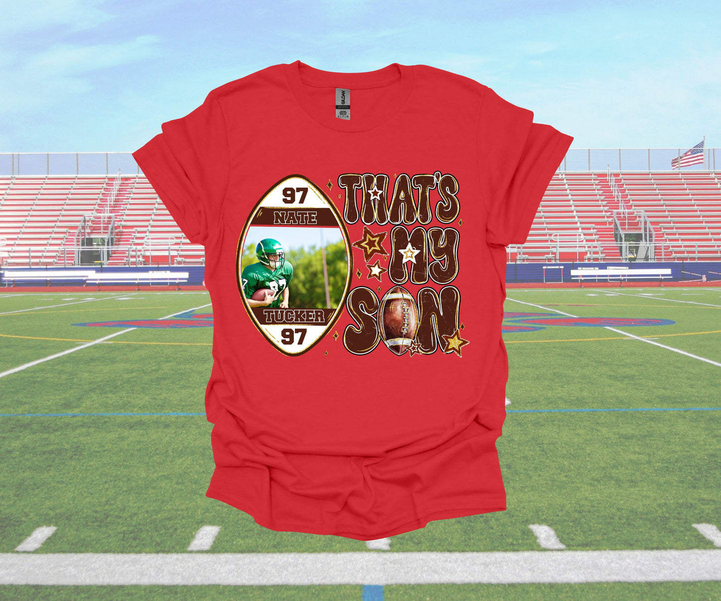 PERSONALIZED That’s My Son football top