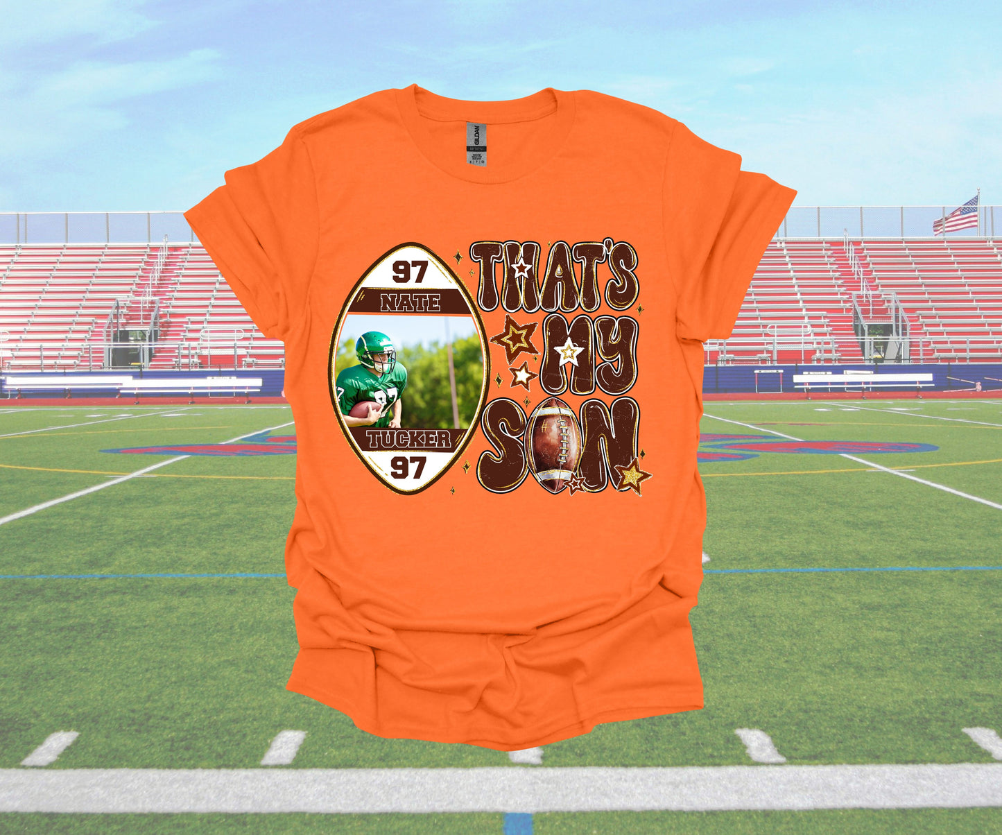 PERSONALIZED That’s My Son football top