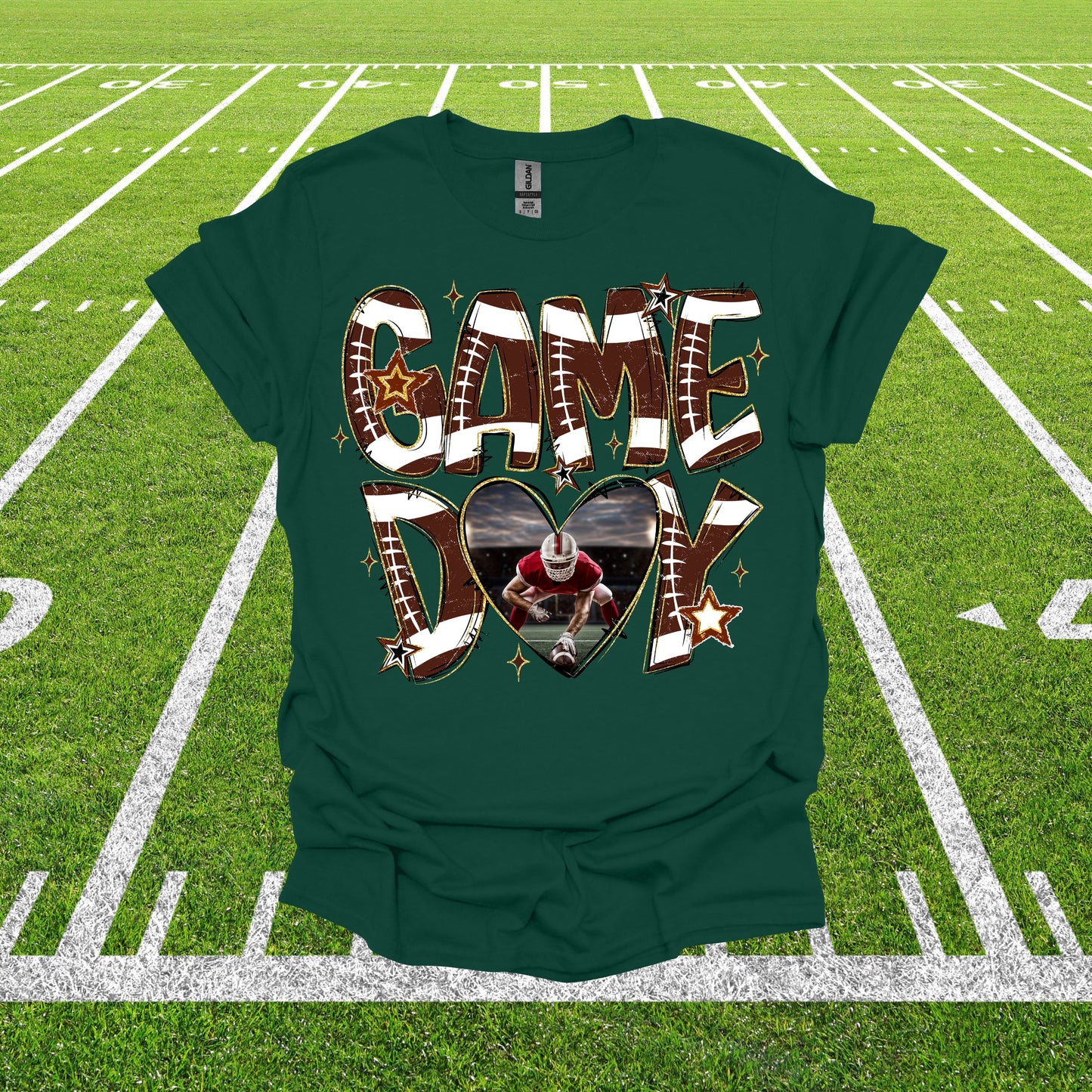 PERSONALIZED Game Day football top