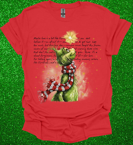 The Grinch 'Love is Like Christmas' Quote
