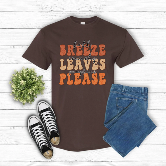 Fall Breeze, Crunchy Leaves, Pumpkins Please
