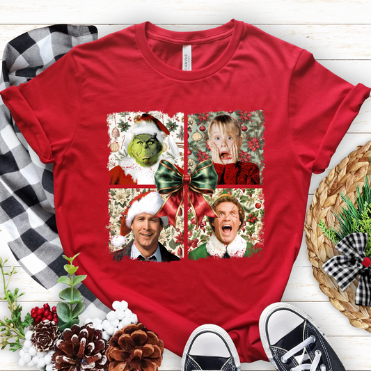 Christmas Movie Friends Grid