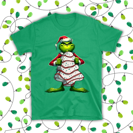 Little Debbie Christmas Tree Grinch